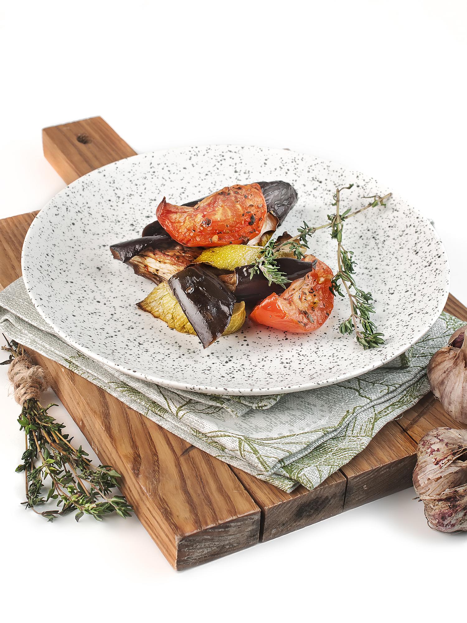 Sample plated menu