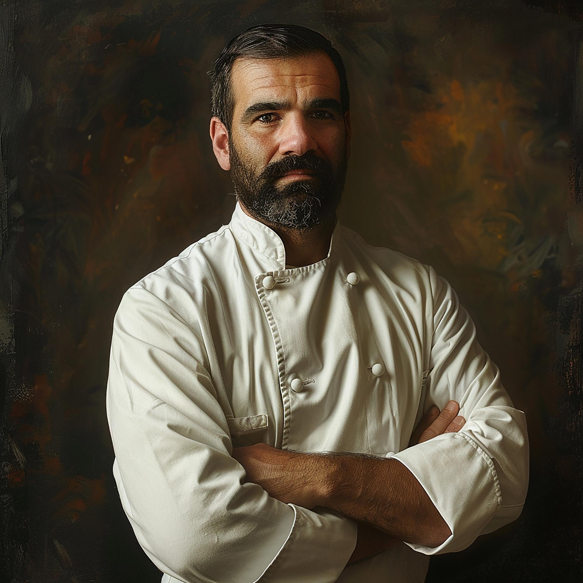 Head chef portrait